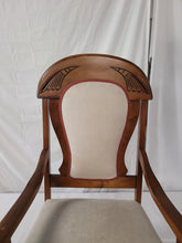 Load image into Gallery viewer, Beautiful Oak Living Room Chairs -  Newly Upholstered and Restored
